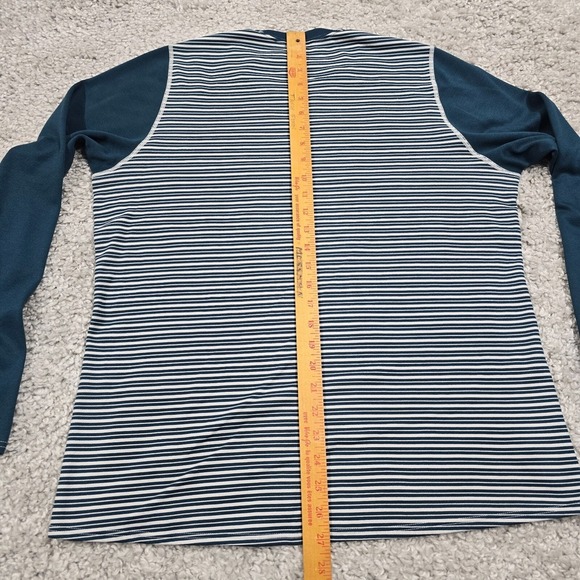 Patagonia Mens Shirt Blue L Capilene‎ 3 Midweight Baselayer Hiking Outdoor - Picture 7 of 9